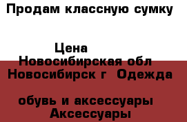 Продам классную сумку › Цена ­ 700 - Новосибирская обл., Новосибирск г. Одежда, обувь и аксессуары » Аксессуары   